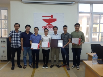 Awarding winners in Vietnam