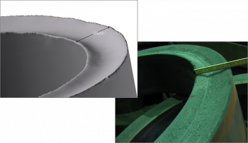 Prediction of the ring shape in QForm